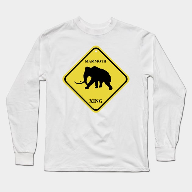 Mammoth XING Long Sleeve T-Shirt by WSnyder Paleo Designs